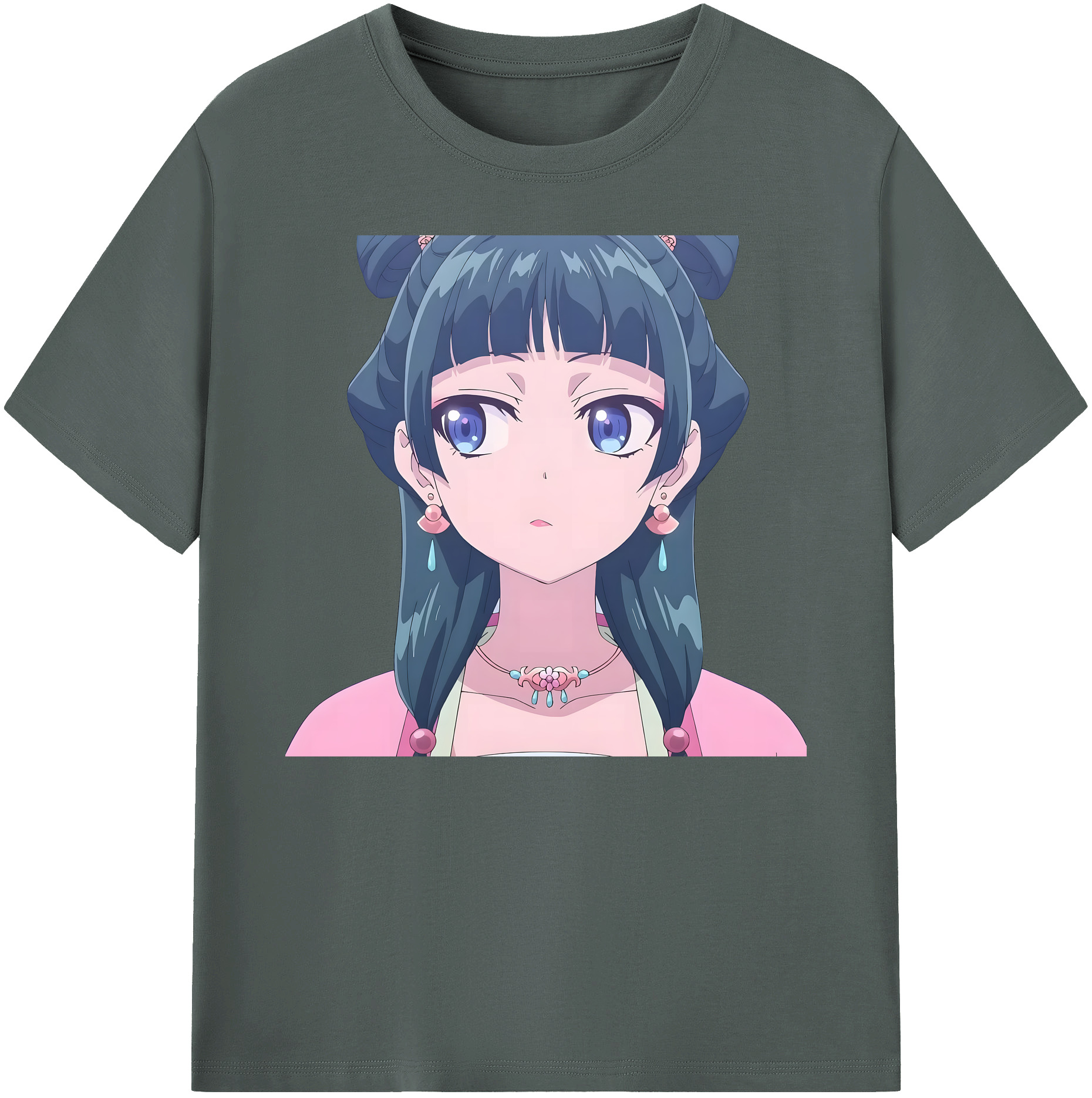 （画像用） 薬屋のひとりごと The Apothecary Diaries 綿100％ メンズ半袖Tシャツ｜肌触りやわらか＆通気性